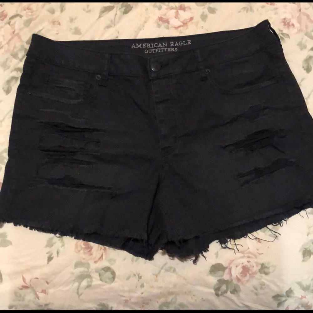American Eagle distressed shorts